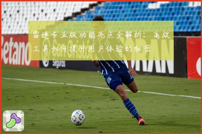 雷速专业版功能亮点全解析:高效工具如何提升用户体验的秘密